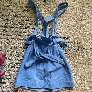 Overall Corduroy Dress
